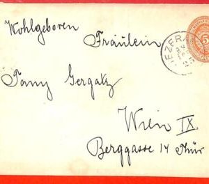 aa1939 - HUNGARY - Postal History -  POSTAL STATIONERY  Cover  1898