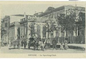 98902 -  TURKEY  -  POSTCARD: SMYRNE -   LE SPORTING CLUB