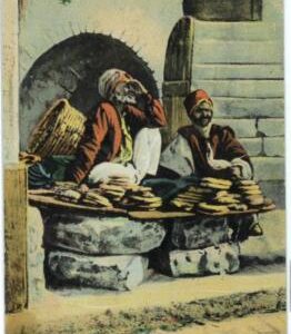 98903 -  TURKEY  -  POSTCARD: SMYRNE - Street Bakery PETIT METTIERS
