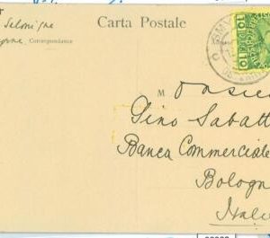 98907  - AUSTRIAN Levant - Postal History - POSTCARD from SMYRNE to ITALY  1910
