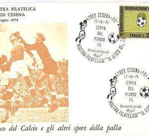 ai3982 - Italy - POSTAL HISTORY - Postcard - FOOTBALL - 1974 CESENA