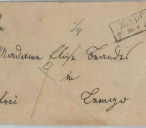 82007 - GERMANY  - POSTAL HISTORY - Prephilatelic cover from MINDEN  1856