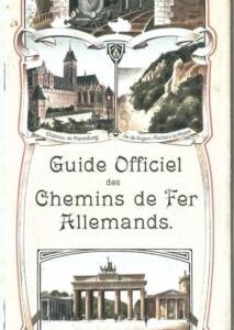 71176 -  GERMANY -  PROPAGANDA Depliant: Official Guide to GERMAN RAILWAYS 1910