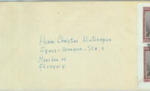 83766 -  ARGENTINA - POSTAL HISTORY - CUT-OUTS on  COVER to GERMANY