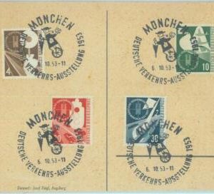 89369 - GERMANY - POSTAL HISTORY - Special Event postmark & Postcard: TRAINS