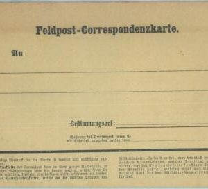89293 - GERMANY - Postal History -  FELDPOST Field Post CARD