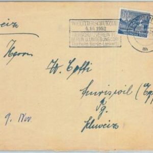 66777 - GERMANY  Berlin  - Postal History - MICHEL # 51 on COVER 1952