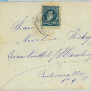 93818 - ARGENTINA - POSTAL HISTORY - Cover from ROSARIO do GERMANY 1898