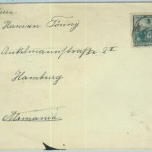 93793 - ARGENTINA - POSTAL HISTORY - COVER to Hamburg, GERMANY  1905