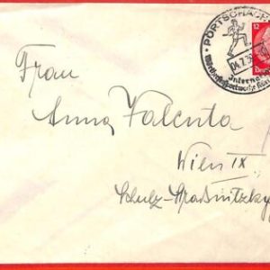 aa2430 - GERMANY Austria  - Postal History - POSTMARK on COVER 1939  Athletics
