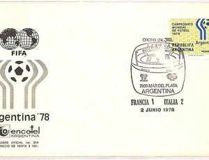 ai4024 - Argentina - POSTAL HISTORY - Cover - FOOTBALL France VS Italy - 1978