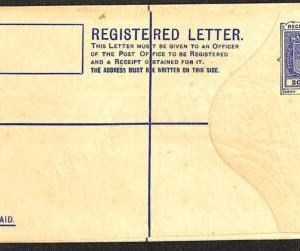 26825 - MAURITIUS  - Postal History - Registered  STATIONERY  COVER - SPECIMEN