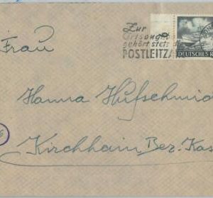 77511 - GERMANY - POSTAL HISTORY -  Michel # 842  single use on  COVER 1944
