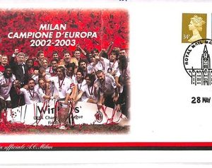 ai4037 - Great Britain - POSTAL HISTORY - Cover - Football - 2003 MILAN!