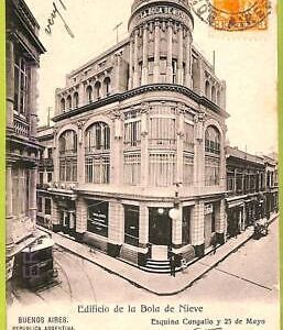 af0427 -  ARGENTINA -  Vintage Postcard - Buenos Aires -  1906