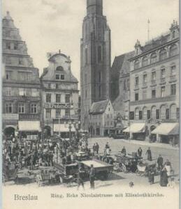 80006 -  POLAND  -  VINTAGE   POSTCARD  -  BRESLAU Wrocław