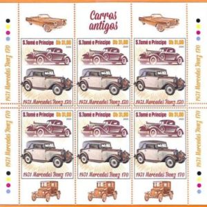 A6709 - SAO TOME & PRINCIPE, Error, 2020 MISSPERF MINIATURE S: Mercedes-Benz 170