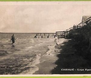 af0495 - ARGENTINA - Vintage Postcard - Carhue, Lago Epecuen - 1928