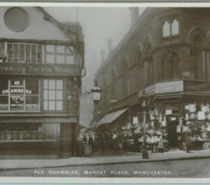 90678  - UNITED KINGDOM - Vintage POSTCARD - MANCHESTER  Old Shambles
