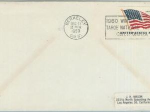 68072 - USA - POSTAL HISTORY - 1960 WINTER OLYMPIC GAMES postmark: BERKELEY