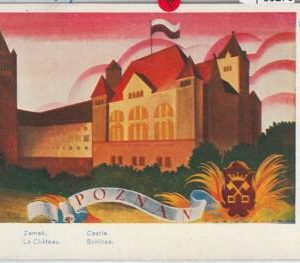 66270 - POLAND  - VINTAGE collectable POSTCARD: Poznań POSEN 1929