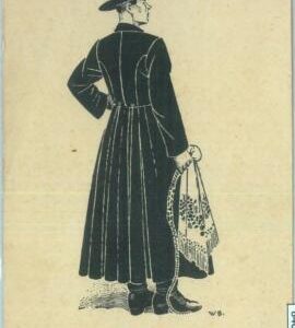 84018 - POLAND - VINTAGE collectable POSTCARD - Illustrated ETHNIC costumes