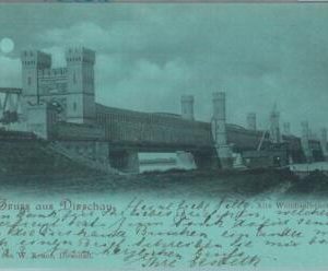 84005 - POLAND - VINTAGE collectable POSTCARD -  Tczew DIRSCHAU