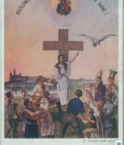 83920 - POLAND  - VINTAGE collectable POSTCARD - PROPAGANDA  1916