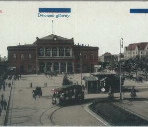 80035  -  POLAND  -  VINTAGE   POSTCARD  - POSEN  Poznań   TRAM