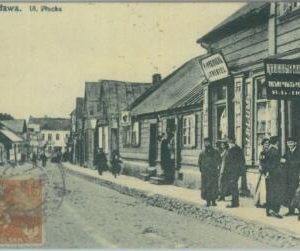 83959  - POLAND  - VINTAGE collectable POSTCARD - Mława MLAWA  1922