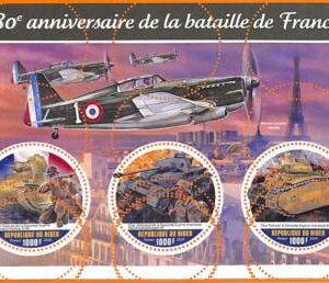 A6730- SAO TOME & PRINCIPE, Error, 2020, MISSPERF MINI S: Airplanes, Tanks, WW 2