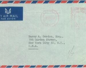 87467 - GB - Postal History - MECHANICAL POSTMARK on Cover + LETTER De Havilland