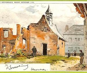 af5121 - BELGIUM Belgique - Carte Postal Ancienne VINTAGE POSTCARD - Waterloo