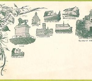 af5122 - BELGIUM Belgique - Carte Postal Ancienne VINTAGE POSTCARD - Waterloo