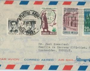 75922 - MEXICO - Postal History - Propaganda postmark OLYMPIC GAMES 1967