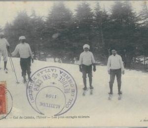80105 - ALGERIA  Algérie -  Carte postal VINTAGE POSTCARD -  BLIDA Ski Club!