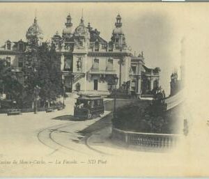 68316 - MONACO - VINTAGE POSTCARD - Monte Carlo:  TRAM 1903