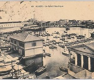 French colonies: ALGERIA -  POSTAL HISTORY - POSTCARD:  ALGER 1927