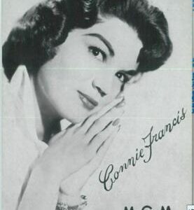 91633 -  Vintage PROMOTIONAL Leaflet -  MUSIC :  Connie Francis   1960's