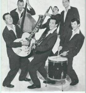 91833 - Vintage PROMOTIONAL Leaflet -  MUSIC :  The CHAMPS  1960's