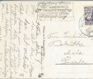 59930 -  SWEDEN - POSTAL HISTORY: POSTMARK on POSTCARD  -   BOY Scouts 1941