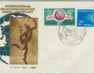 75679 - SOUTH AFRICA - Postal History -  FDC COVER 1965  UIT  Telecommunications