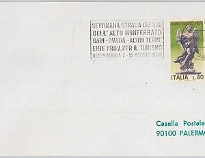56711 - GASTRONOMY: Wine -  ITALY -  POSTAL HISTORY: Postmark on COVER 1976