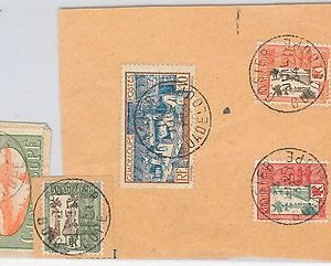 French Colonies: Dahomey -  POSTAL HISTORY - COVER CUT-OUT  1934