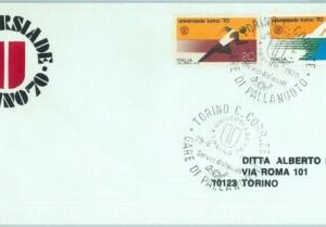 67748 - ITALY - POSTAL HISTORY - SPECIAL Postmark 1970 - UNIVERSIADE: Waterpolo