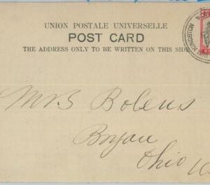 82612 -  JAMAICA  - POSTAL HISTORY - POSTCARD from KINGSTON to USA  1906