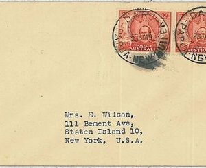 POSTAL HISTORY -  AUSTRALIA  PAPUA NEW GUINEA : cover 1948 from DARU