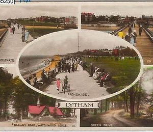 55250  -  GREAT BRITAIN -  VINTAGE POSTCARD :  Lytham 1935