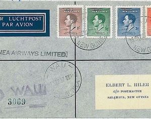 POSTAL HISTORY -   PAPUA NEW GUINEA : registered cover - GUINEA AIRWAYS LIMITED