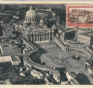 57321 - VATICANO Vatican - POSTAL HISTORY: MAXIMUM CARD 1934 - ARCHITECTURE